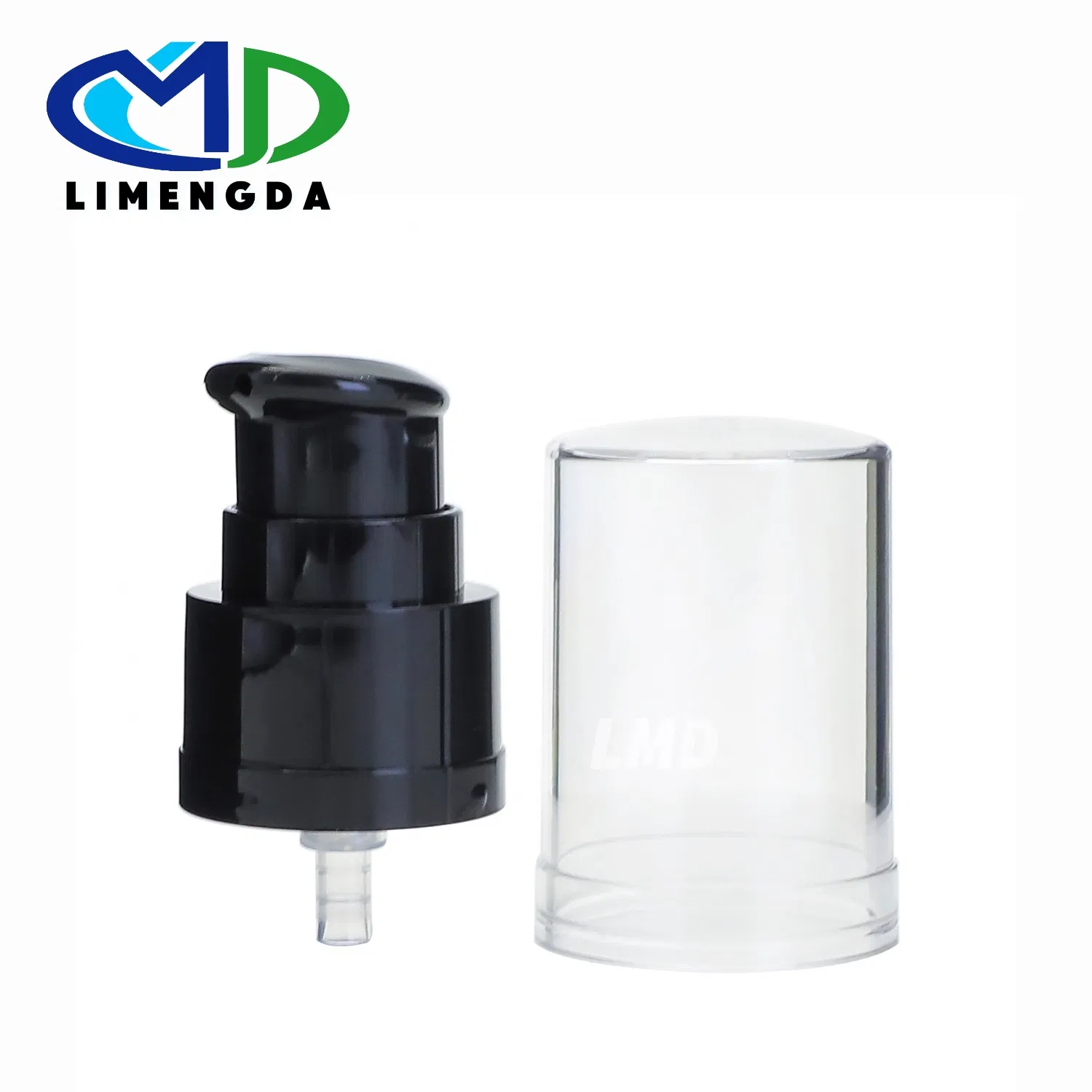 24 Plastic Full Cap Plastic Cosmetic Pump Treatment Foundation Pumps Cosmetic Bottle