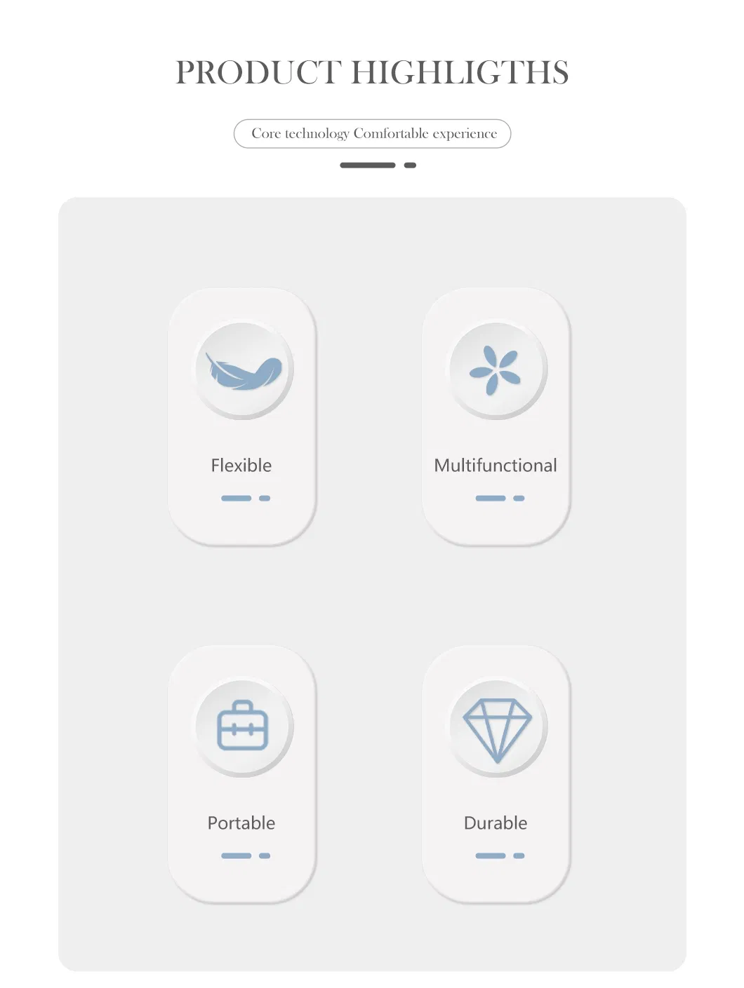 Oval Squeeze Cosmetic Packaging