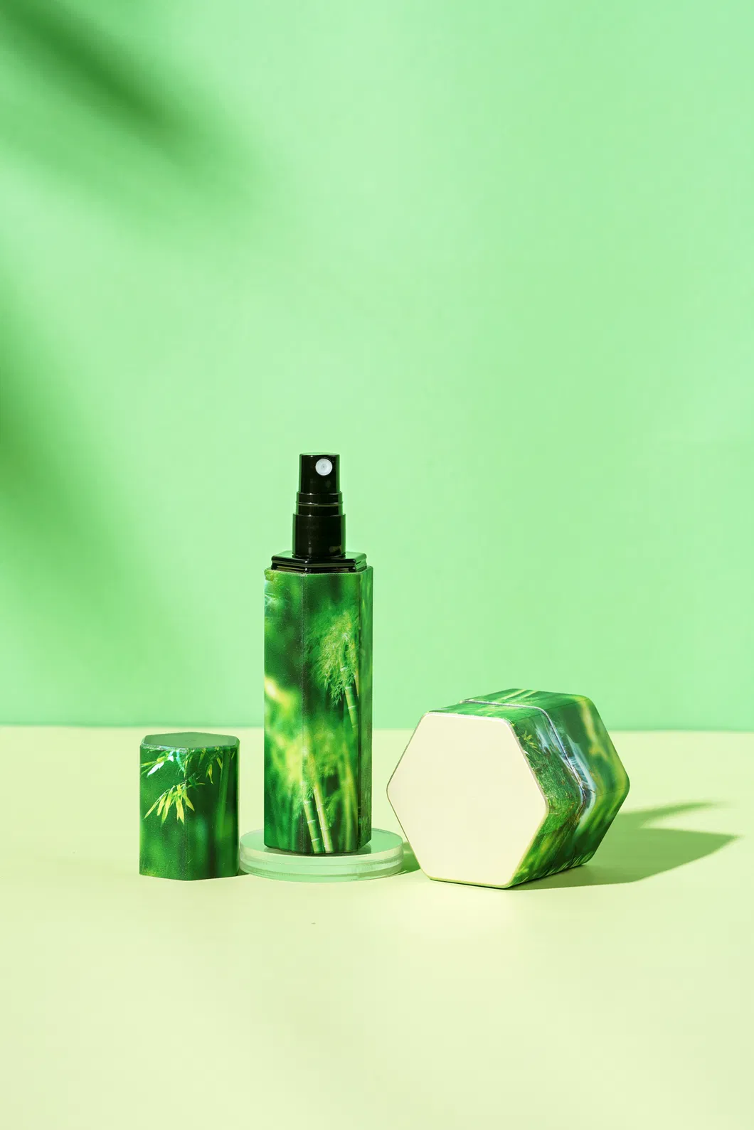 Square Acrylic Bottle Showcase