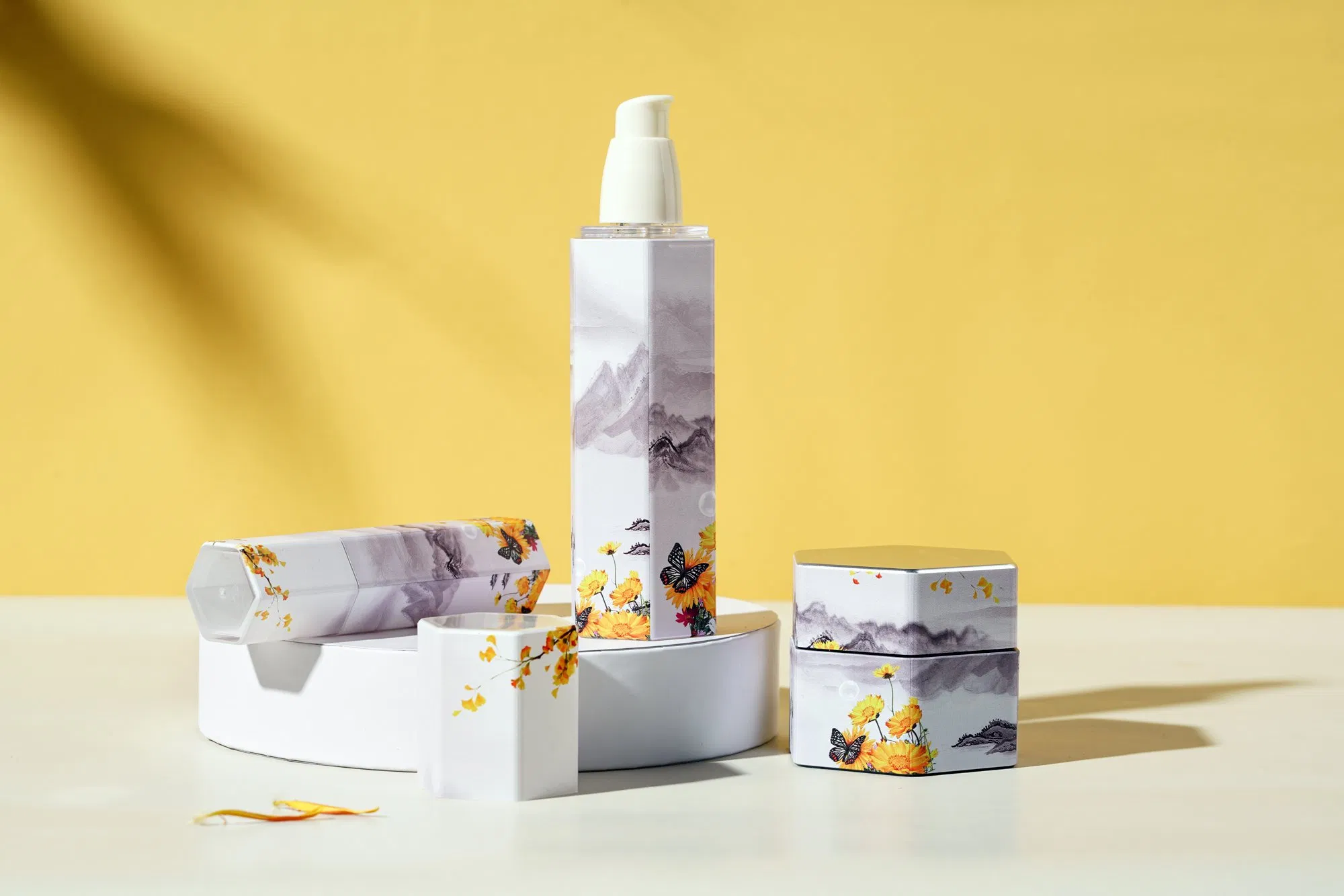 Thick Wall Clear Plastic Pet/PETG Cosmetic Lotion Bottles for Make-up Water