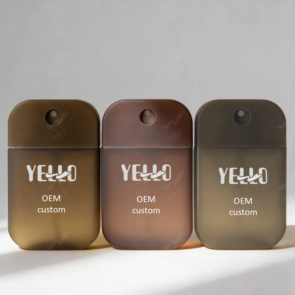 Square 30ml 50ml PETG Plastic Thick Wall Credit Card Mist Spray Bottle Cosmetic Packaging for Face Mist with Logo