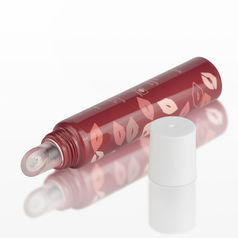 Soft Tip Silicone Applicator/Lip Balm Tube, Flexible Plastic Squeeze Cosmetic Tube for Lip Gloss/Eye Cream