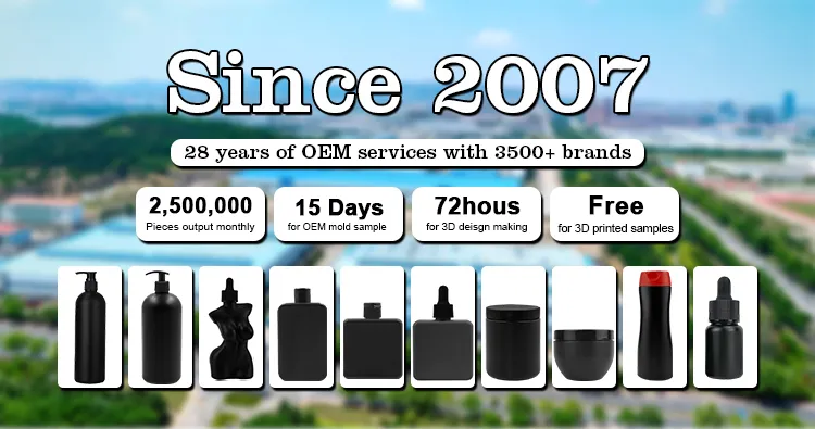 Empty Plastic Bottles for Body Wash