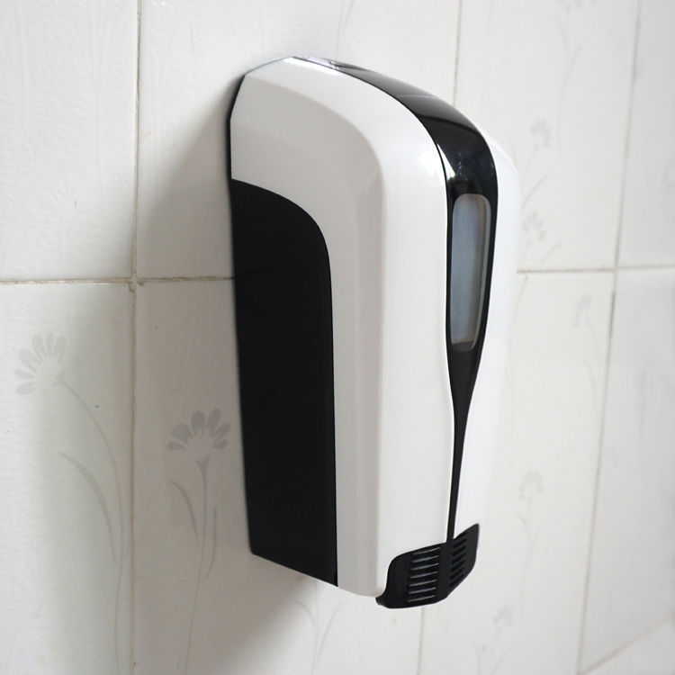 Wall Mounted Manual Push Plastic Foam Hand Soap Dispenser