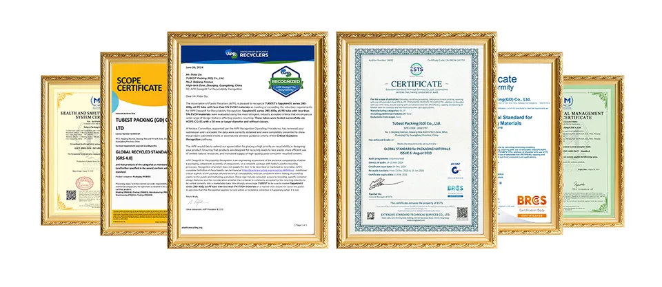 Quality Certificates