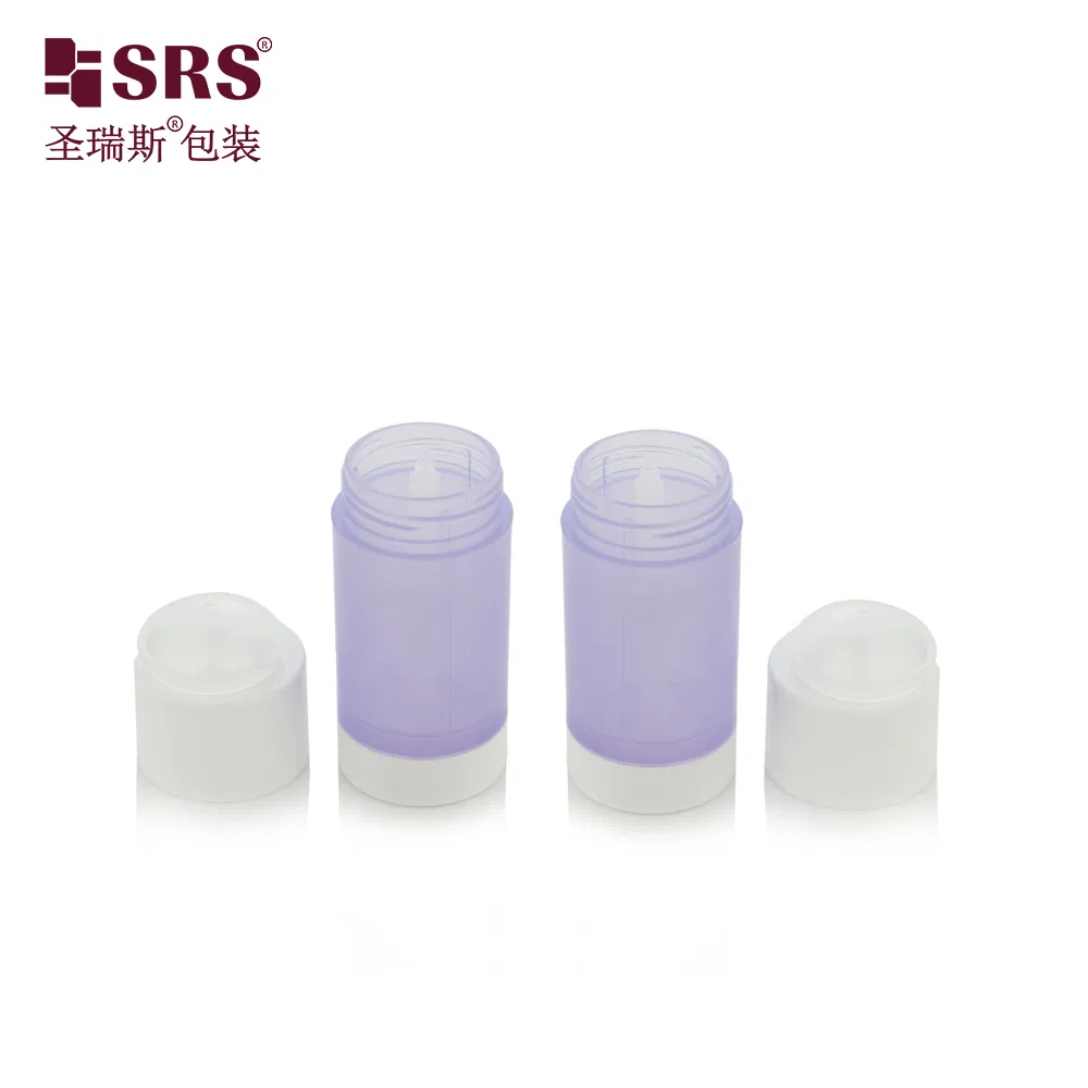 PP Container 15g 30g 50g 75g 90g Twist Up Roll-on Gel Sunscreen Stick Container Tube Plastic Deodorant Packaging