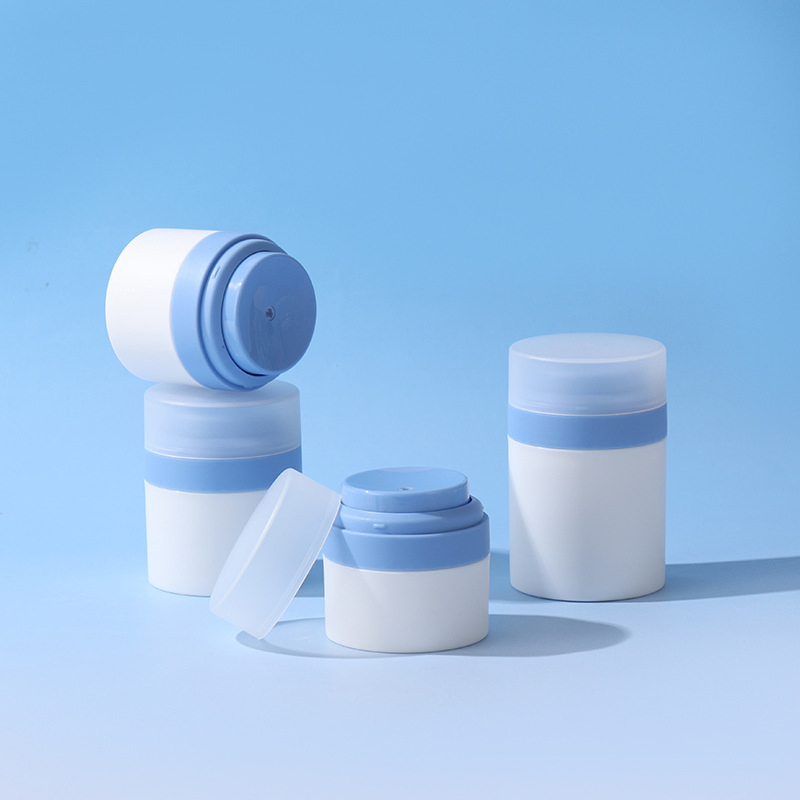 Durable Airless PP Cream Jar 30g with Leak-Proof Lock