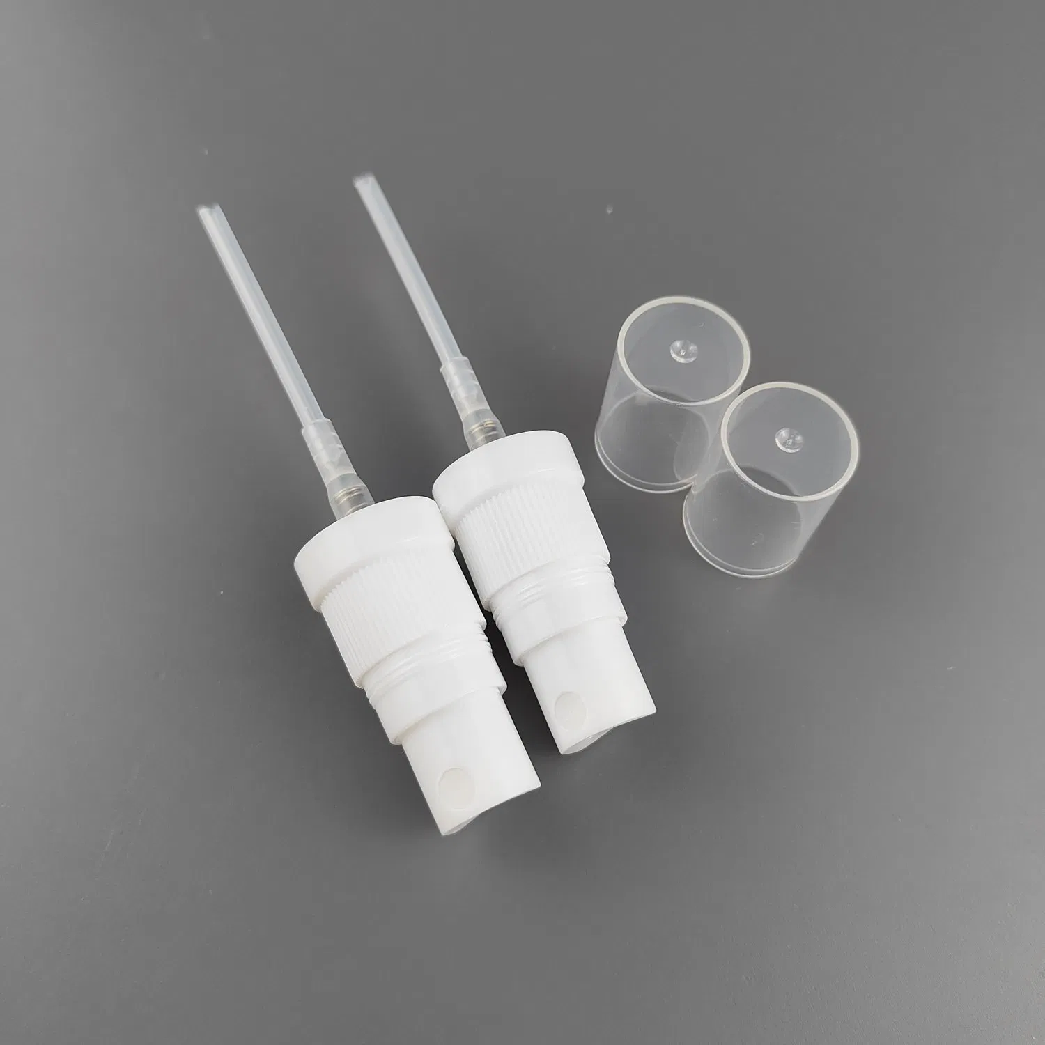 High Quality White Ribbed 18/410 Closure Plastic Fine Mist Sprayer for Disinfectants