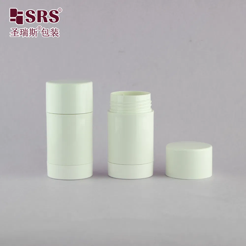 Eco-Friendly PP Recycled PCR Material AS Plastic Deodorant Stick Container Bottle 6ml 15ml 30ml 50ml 75ml