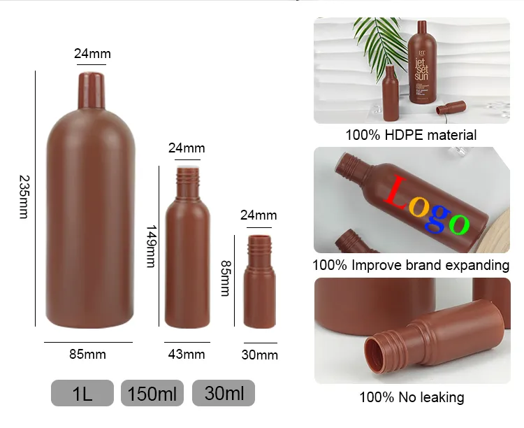 Recycled Plastic PCR Bottles