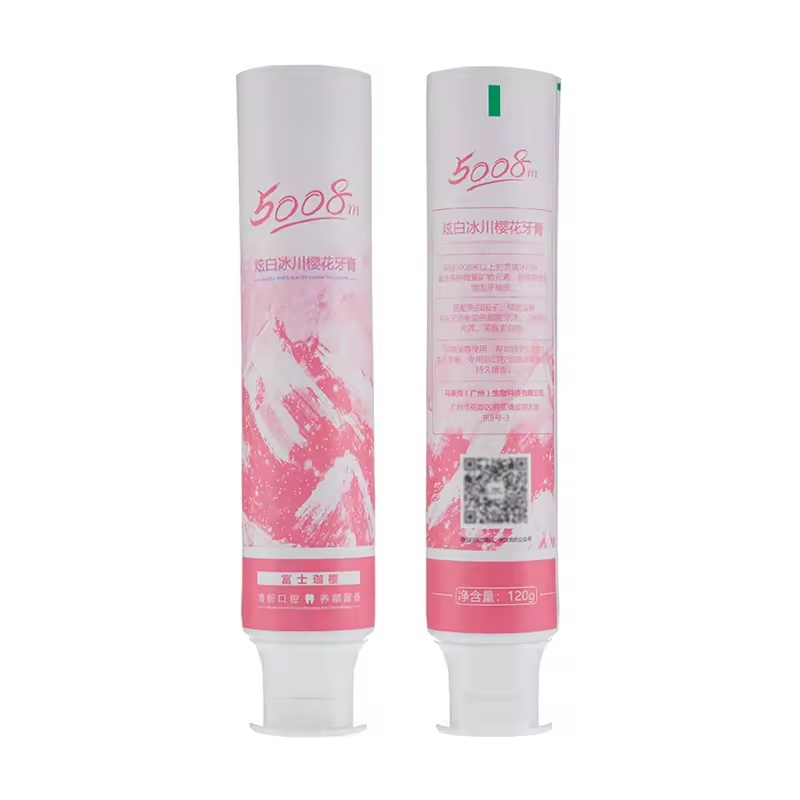 Round D30mm 50g Aluminum Plastic Laminated Squeeze Empty Soft Toothpaste Abl Tube Packaging