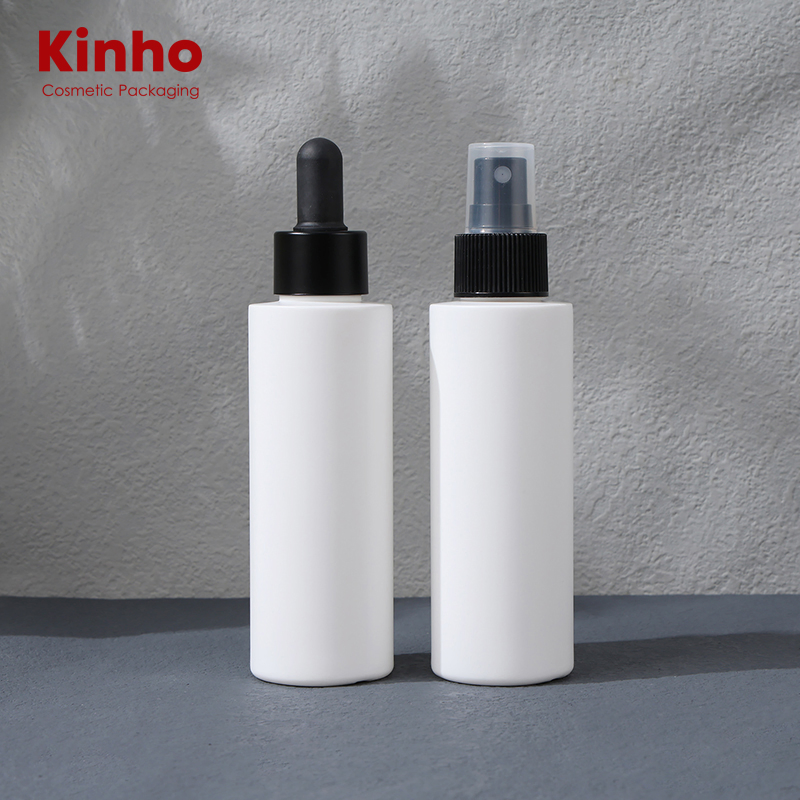 120ml Cylindrical HDPE Bottle Dropper Bottle Spray Bottle Lotion Bottle