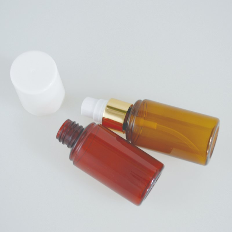 50ml Pet Lotion Bottle Customized Color Bottle with Treatment Pump