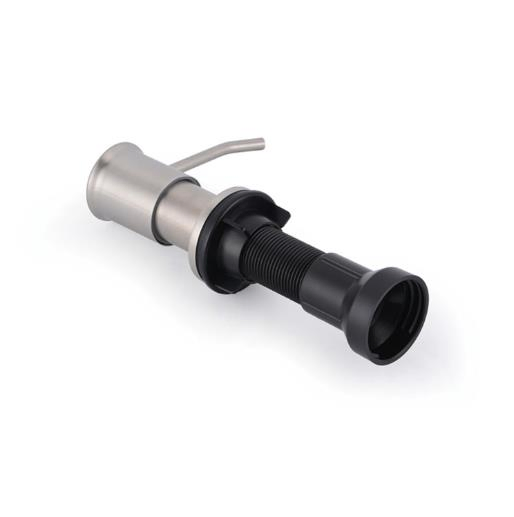 Hotel Kitchen Sinks Stainless Steel Liquid Soap Dispenser Hand Sanitizer Manual Foam Soap Dispenser with Plastic Bottle