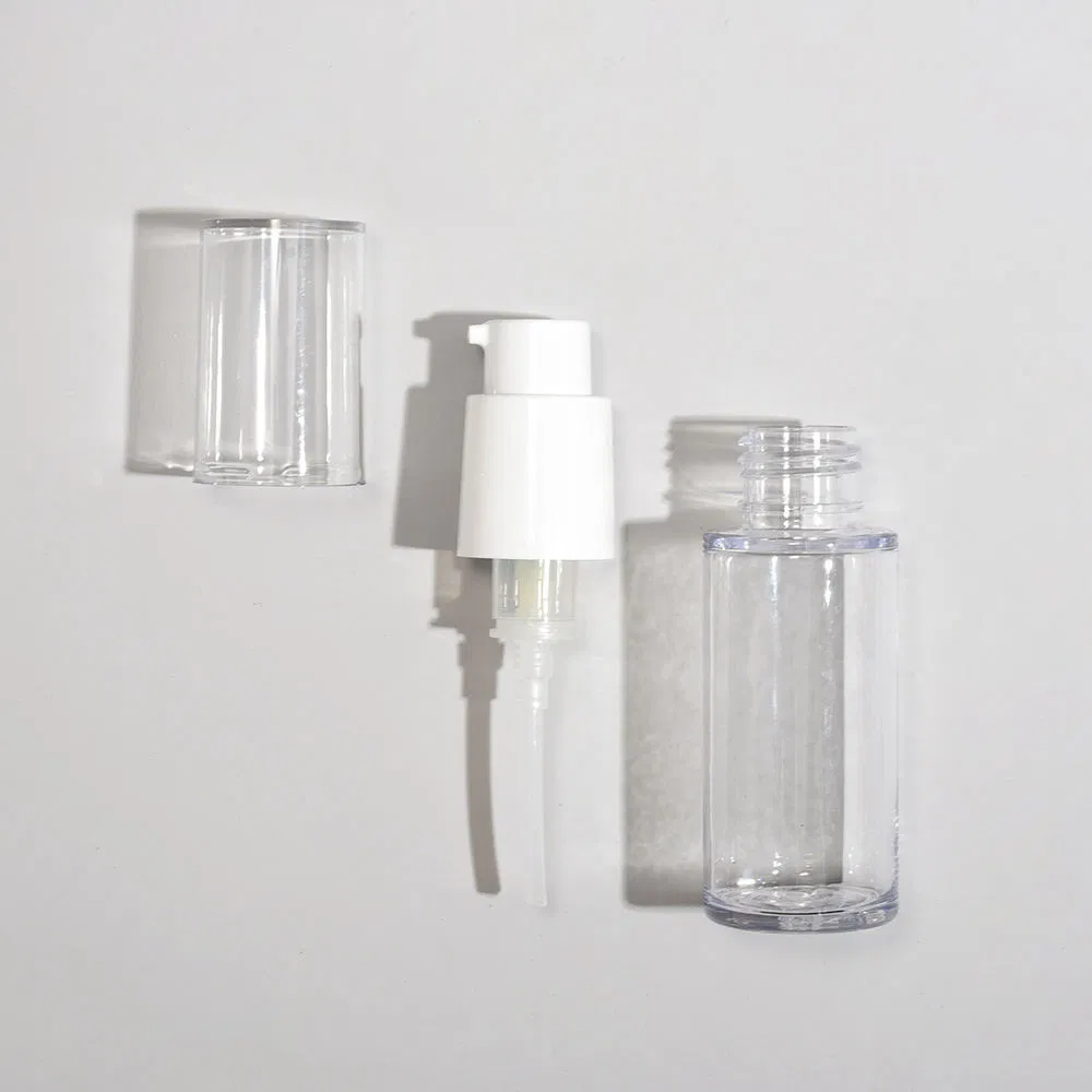 30ml Thick Wall PETG Body Cream Lotion Pump Bottle Recycled Cosmetic Packaging