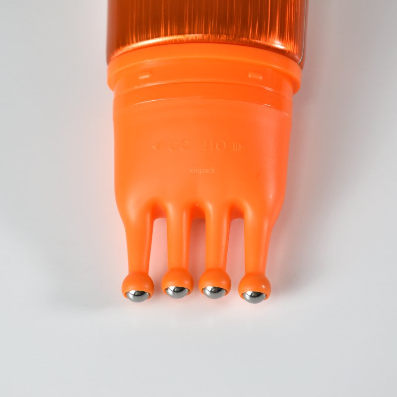 Dia40mm 60ml-150ml Customizable Oval Squeeze Cosmetic Plastic Packaging Soft Oval Tube for Cream Eye Cream with Roll-on Head