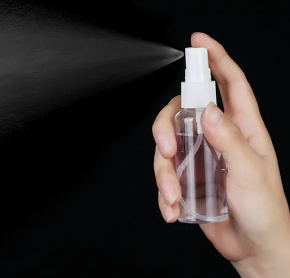 Cosmetic Lotion Bottle Plastic Lotion Bottle 180ml Plastic Cosmetic Round Bottle with Luxury Gold Treatment Pump Pet Bottle