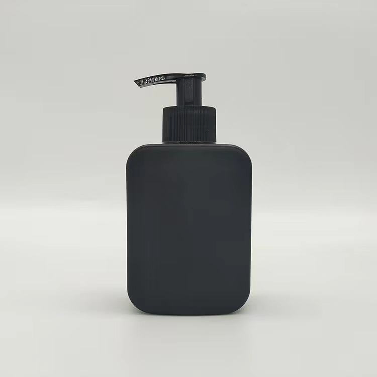Wholesale Custom Cosmetic Body Wash Soap Plastic Bottle Body Rectangle HDPE Pump Shampoo Lotion Bottle 150ml