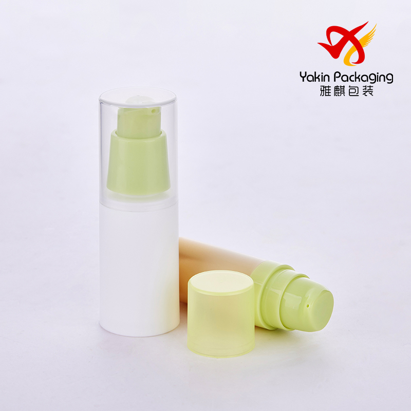 Recycled 100% PCR Bottle PP PCR Envases Cosmeticos Biodegradables Plastic Airless Pump Bottle