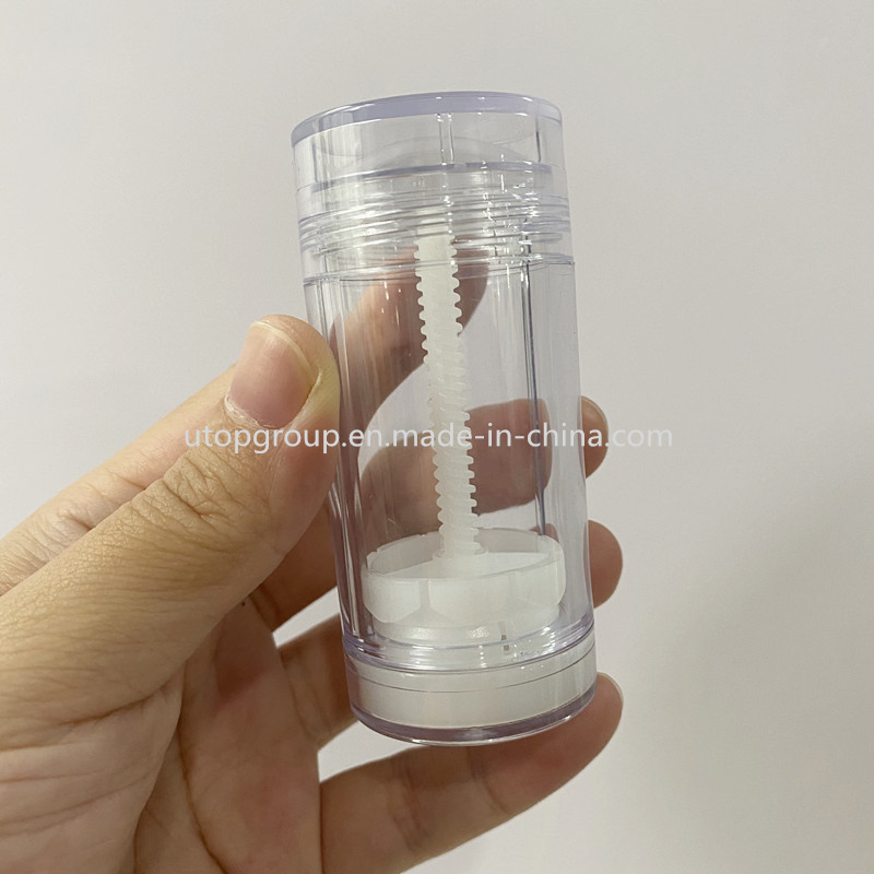 Custom Empty Plastic 50ml 75ml Twist up Roll-on Gel Sunscreen Stick Container Tube Plastic Deodorant Packaging
