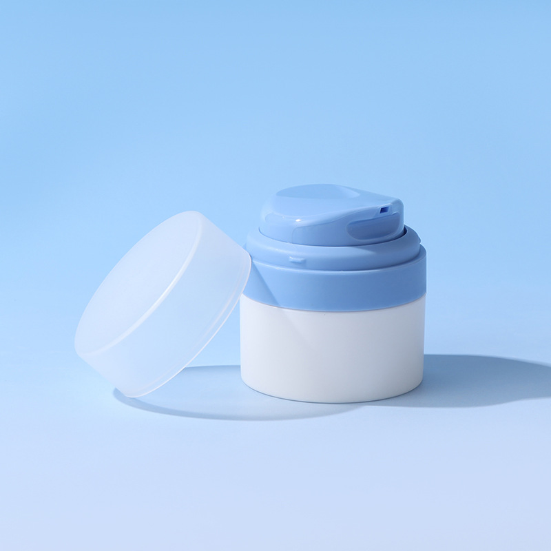 Durable Airless PP Cream Jar 30g with Leak-Proof Lock