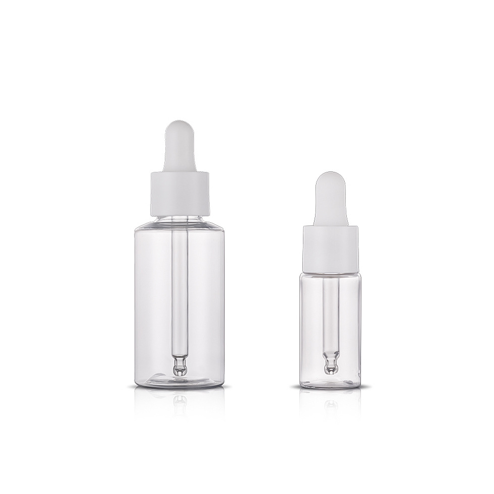 New Products Clear Color Portable Logo Customized Serum Pump Bottle Fashion Design Pet Face Cream Jars Luxury