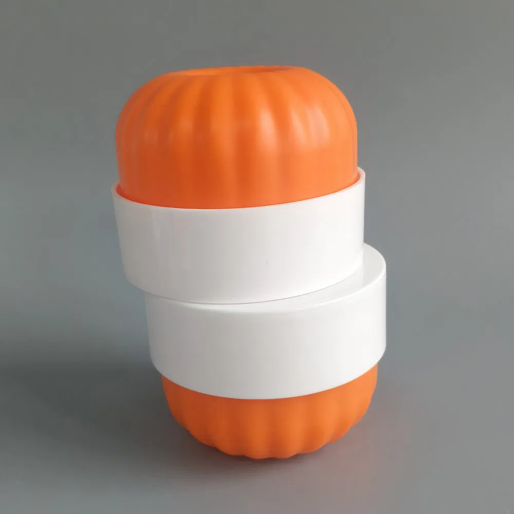 Big Size 500ml Double Wall Plastic Cosmetic Cream PP Jar with Screw Top for Hair Treatment Mask