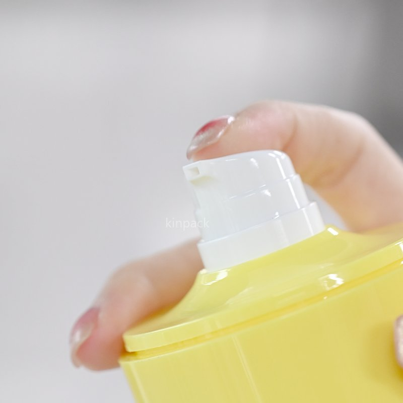 Kinpack Luxury Double Wall 50ml Empty Airless Pump Jar Refillable Acrylic Cosmetic Cream Jar