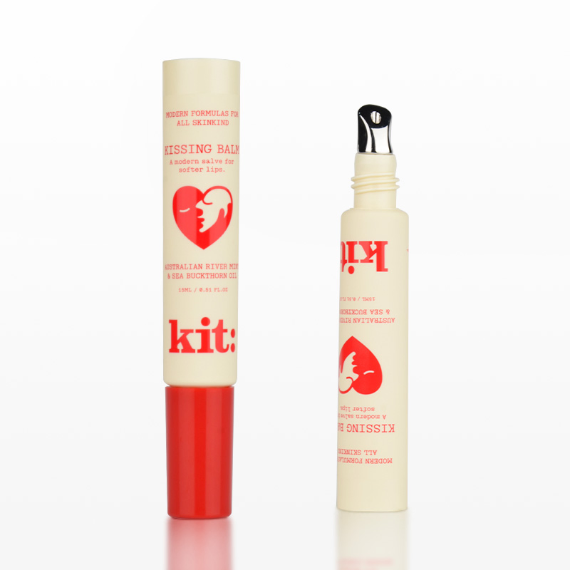 Metal Applicator Tube, Cosmetic Flexible Squeeze Plastic Tube for Eye Cream Tube/Lip Balm Tube/Eye Massage Tube