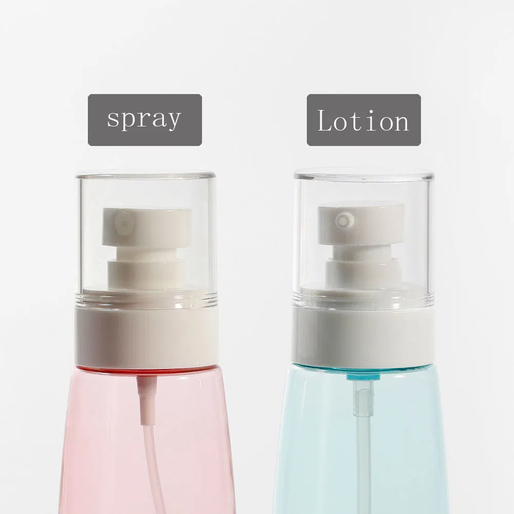 Cosmetic Packaging PETG Thick Wall Spray Bottle Liquid Alcohol Empty Containers