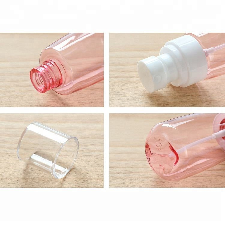 Cosmetic Packaging PETG Thick Wall Spray Bottle Liquid Alcohol Empty Containers