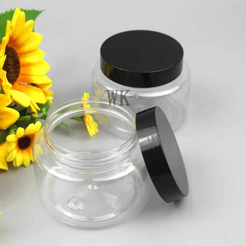 Transparent Plastic Jar