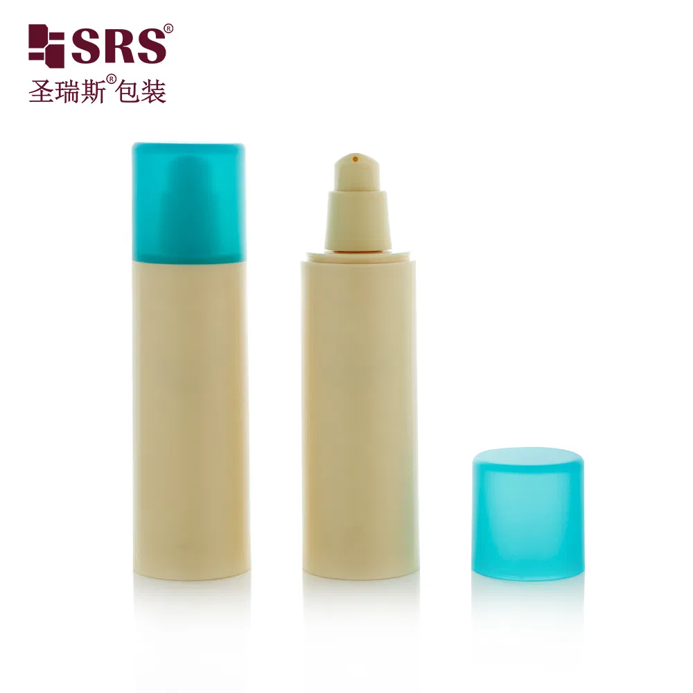 Various capacity &nbsp;10ml 15ml 30ml 60ml 80ml 100ml recycled PP PCR plastic bottle airless pump