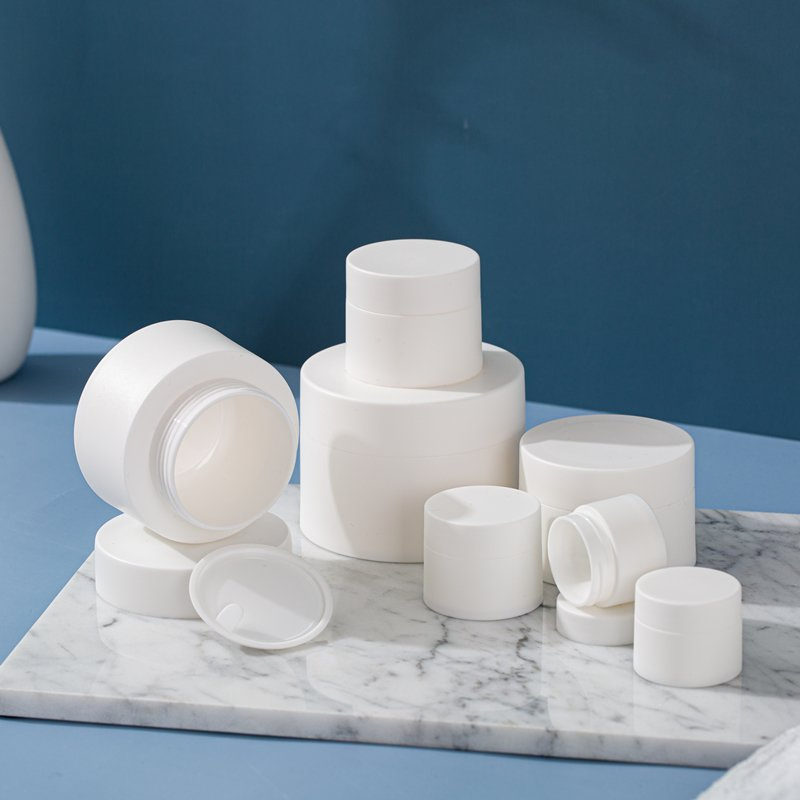 Hot Sale PP Frosted White Face Cream Jar for Skin Care