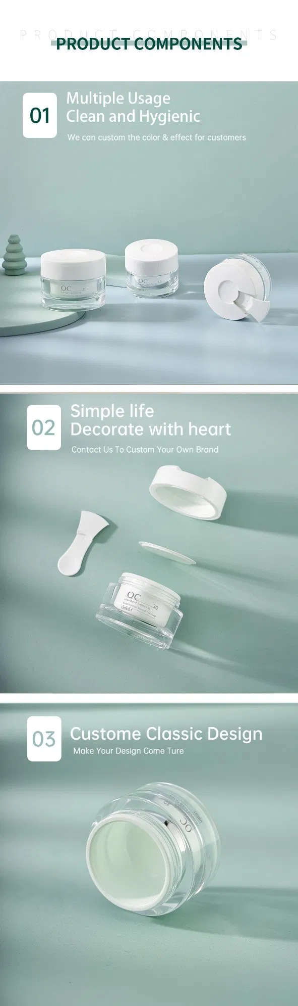 Cosmetic Jar Detail 4