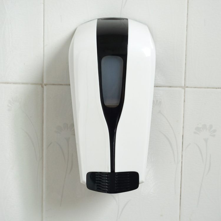 Wall Mounted Manual Push Plastic Foam Hand Soap Dispenser