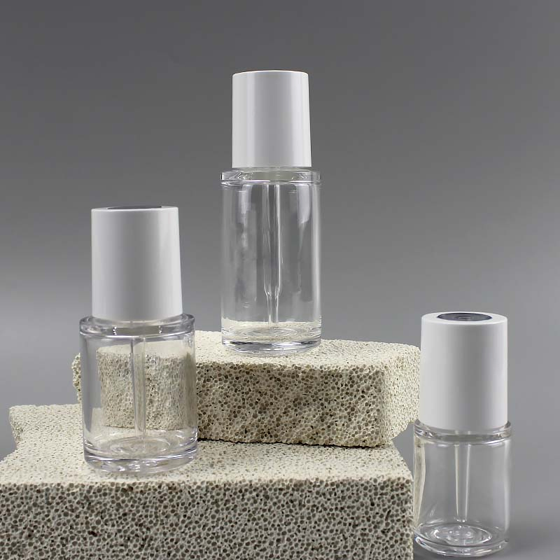 Plastic Pet Thick Wall Press Dropper Bottle for Skincare Serum Hair Oil Bottles