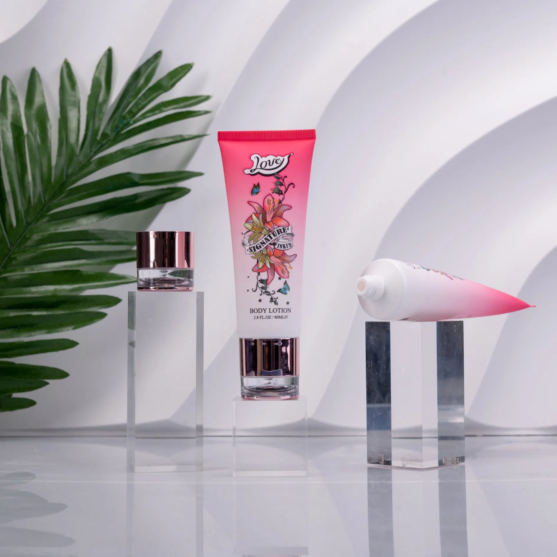 New PE Empty Custom Package Cosmetic Plastic Packaging Container Squeeze Tube for Body Face Lotion Hand Cream