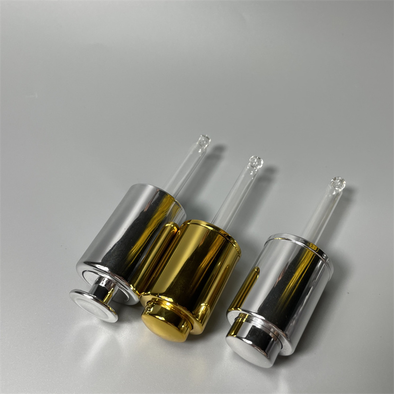 30ml 60ml 80ml 100ml High Transparency Thick Wall PETG Packaging Cosmetic Dropper Bottle