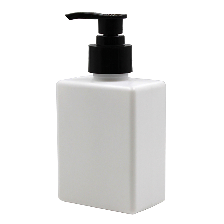 8oz 16oz 32oz HDPE Matte Finished Flat Tanning Oil Lotion Plastic Bottle for Skincare Packaging