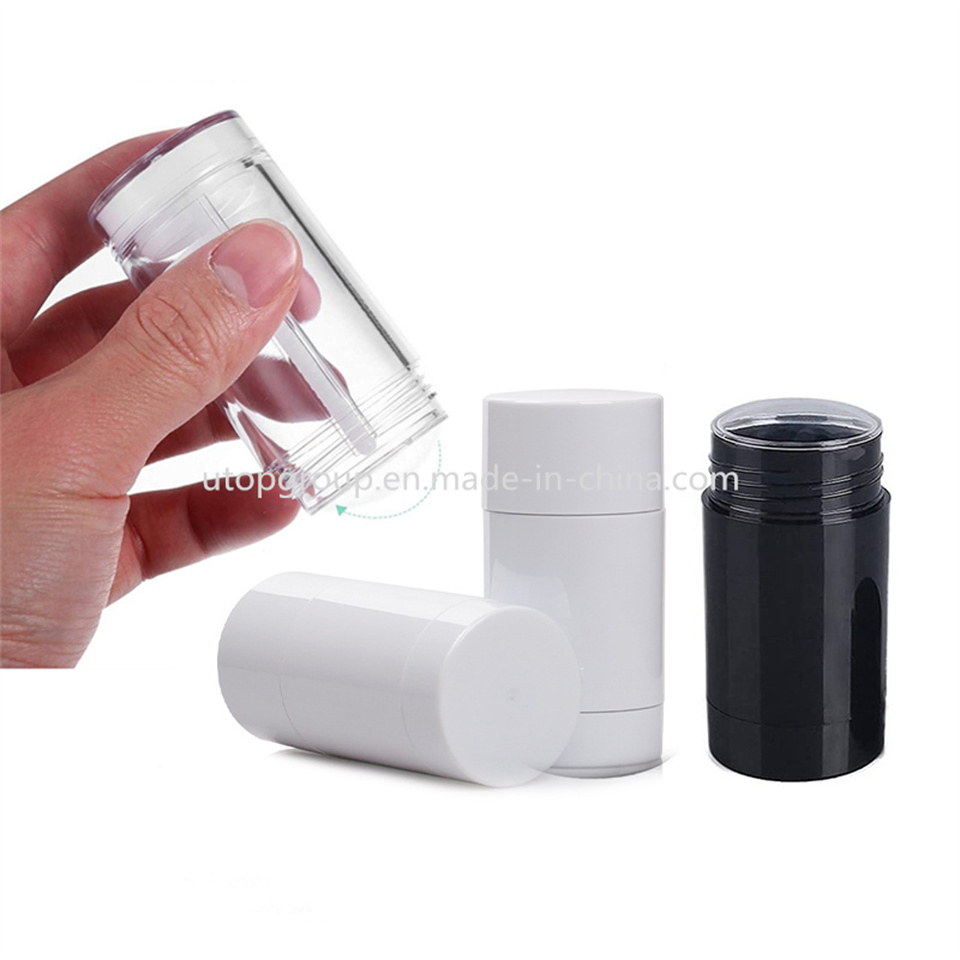 15/30/50/75ml Twist up Cosmetic Empty Roll on Deodorant Stick Container