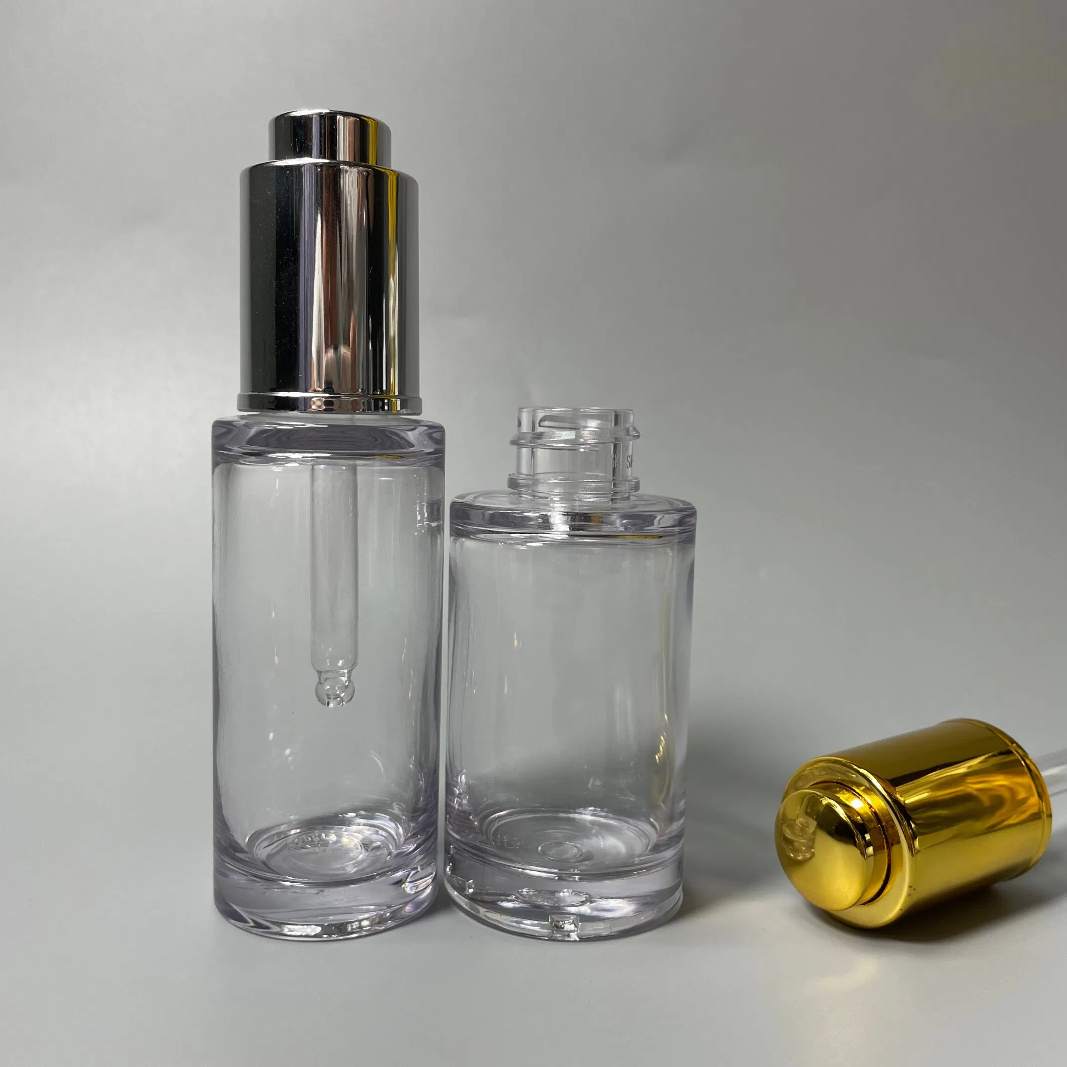 PETG Thick Wall Flat Shoulder Essential Oil Dropper Bottle Bottle