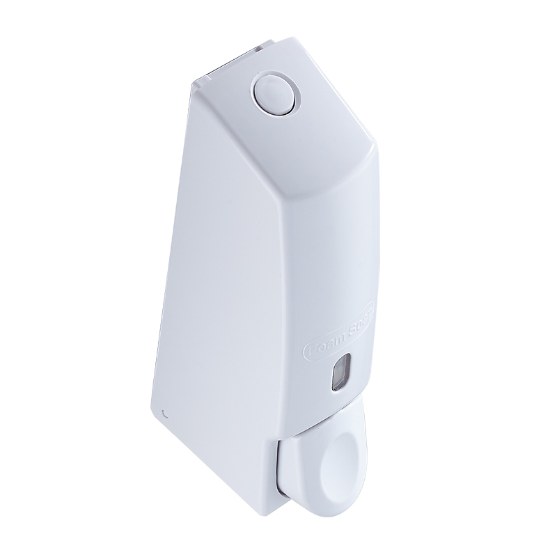 Wall Mount Plastic Push Pump Dispensers Bubble Bottle Toilet Manual Lather Soap Dispenser Foam Dispenser