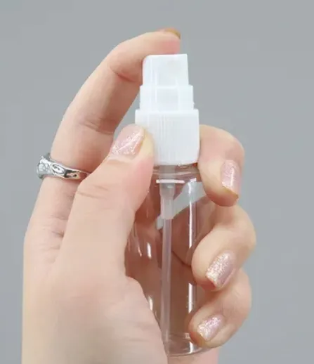 Plastic Cosmetic Round Bottle