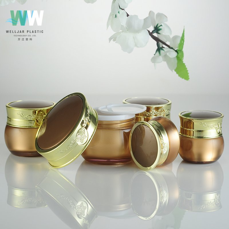 15ml Acrylic Cosmetic Packaging Container Empty Plastic Double Wall Jar