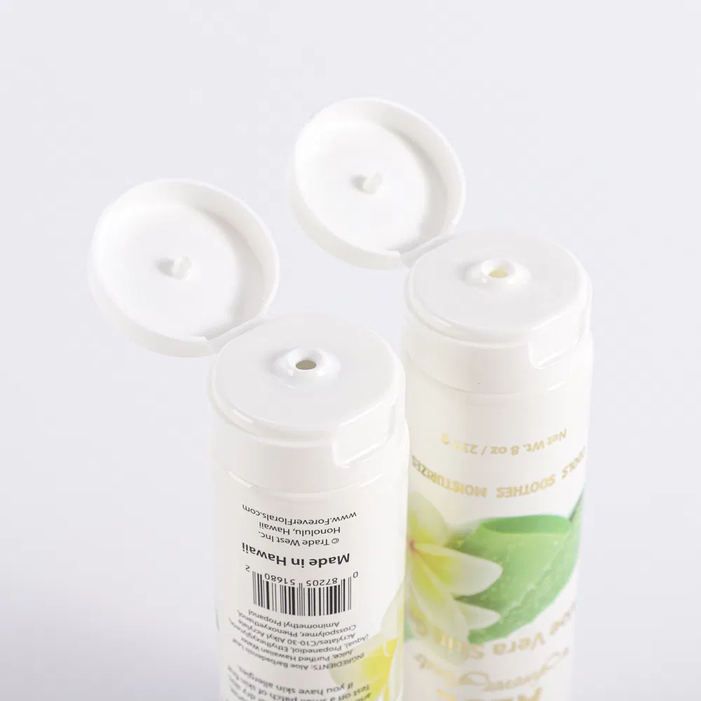 Skin Care Cosmetic Plastic Laminated Squeeze Flexible Packaging Tube