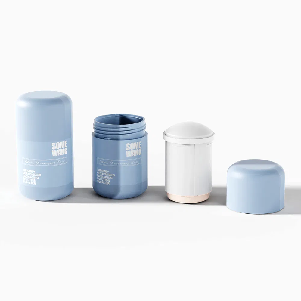 Somewang 30ml 50ml Luxury Empty as Custom Cosmetic Packaging Roll-on Deodorant Stick Tubes Plastic Bottle Container