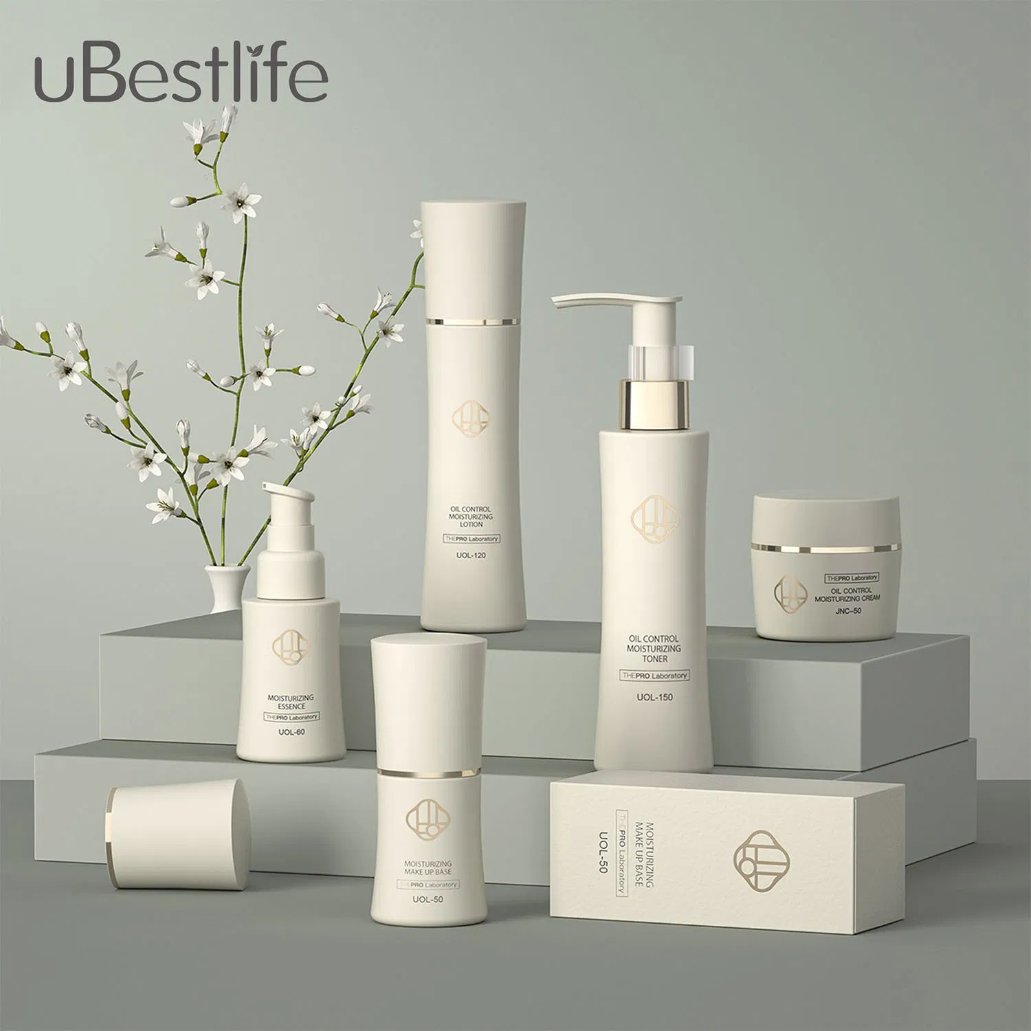 Uol 50ml 60ml 80ml 100ml 120ml 150ml High Quality Pet Plastic Cosmetic Serum Lotion Spray Pump Bottle