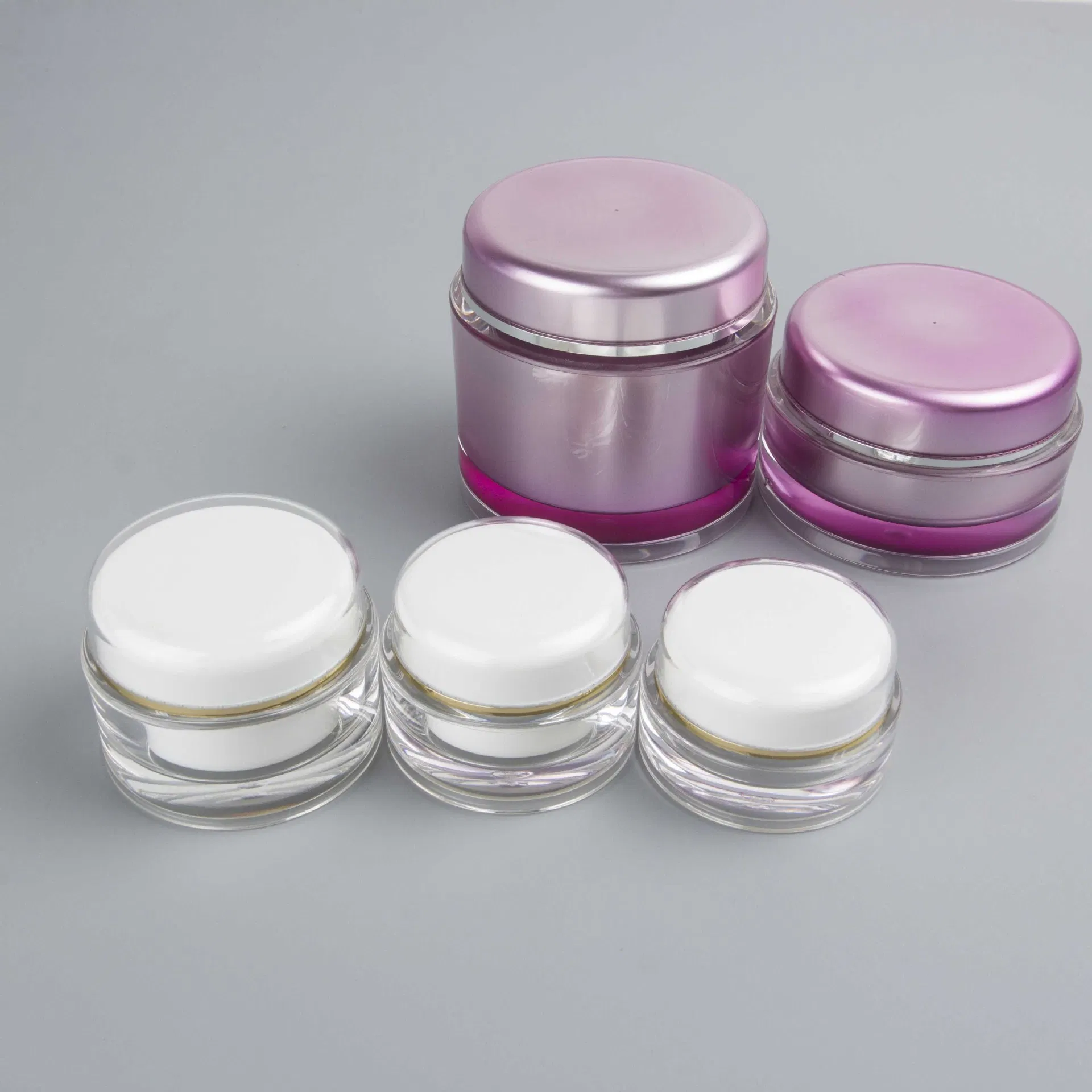 Acrylic Double Wall Cream Jar for Eye Cream 15g 30g 50g