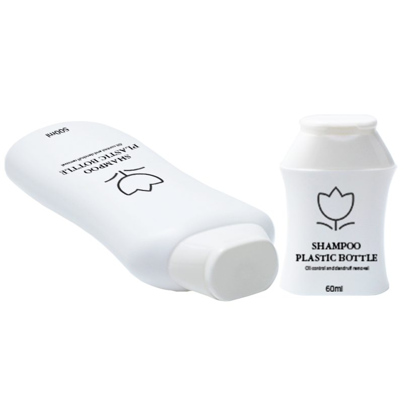 HDPE Custom Eco PCR Recycled Plastic Bottle Body Tanning Oil 60ml Travel Size Squeeze Bottle Cosmetics